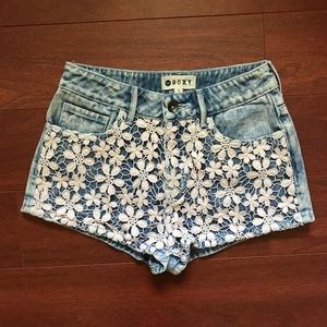 ROXY high waisted shorts